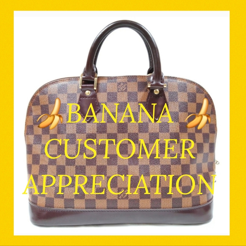 Louis Vuitton Alma Pm Damier Ebene Leather/Canvas Handbag - Picture 1 of 16